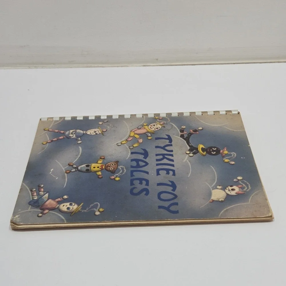 TYKIE TOY TALES no. 208 Virginia & Don Saunders 1946 Collector Vtg Book